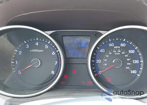 2014 Hyundai Tucson Se from USA, damaged, VIN KM8JU3AG8EU796210